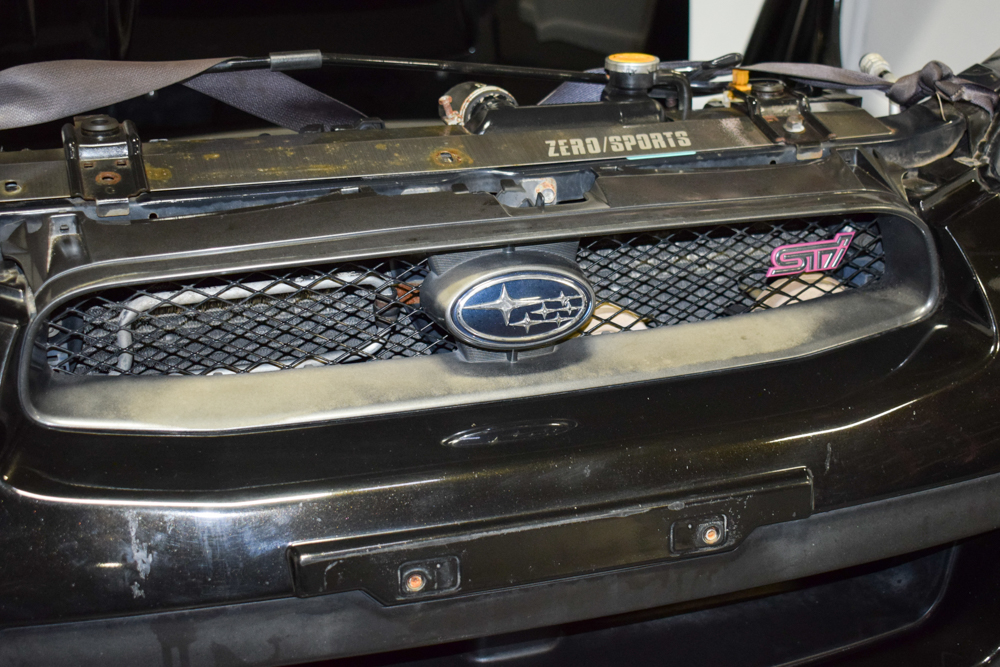 2004 2005 Subaru Impreza WRX GDB STI Sedan Front End Conversion With Blobeye HID Headlights For Sale - Image 8