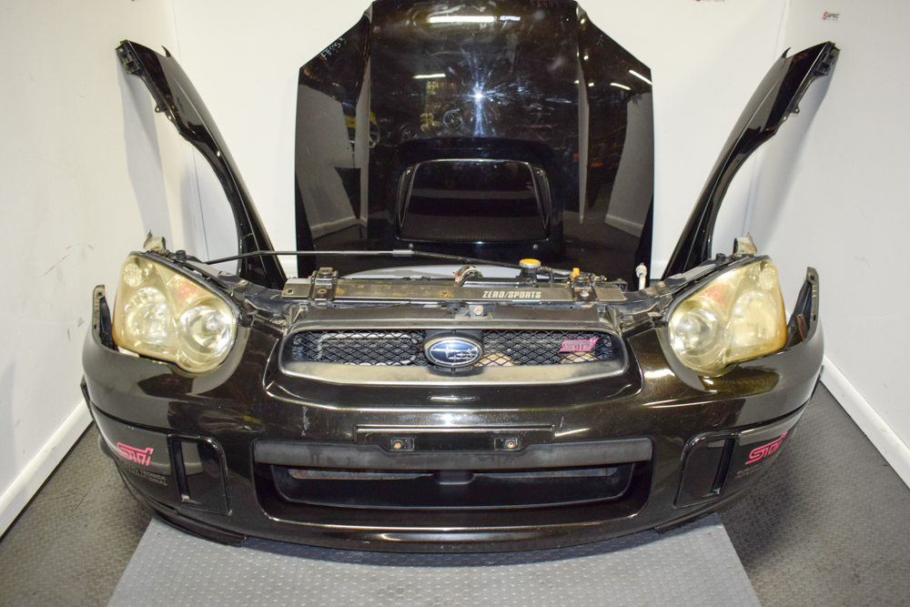 2004 2005 Subaru Impreza WRX GDB STI Sedan Front End Conversion With Blobeye HID Headlights For Sale - Image 9