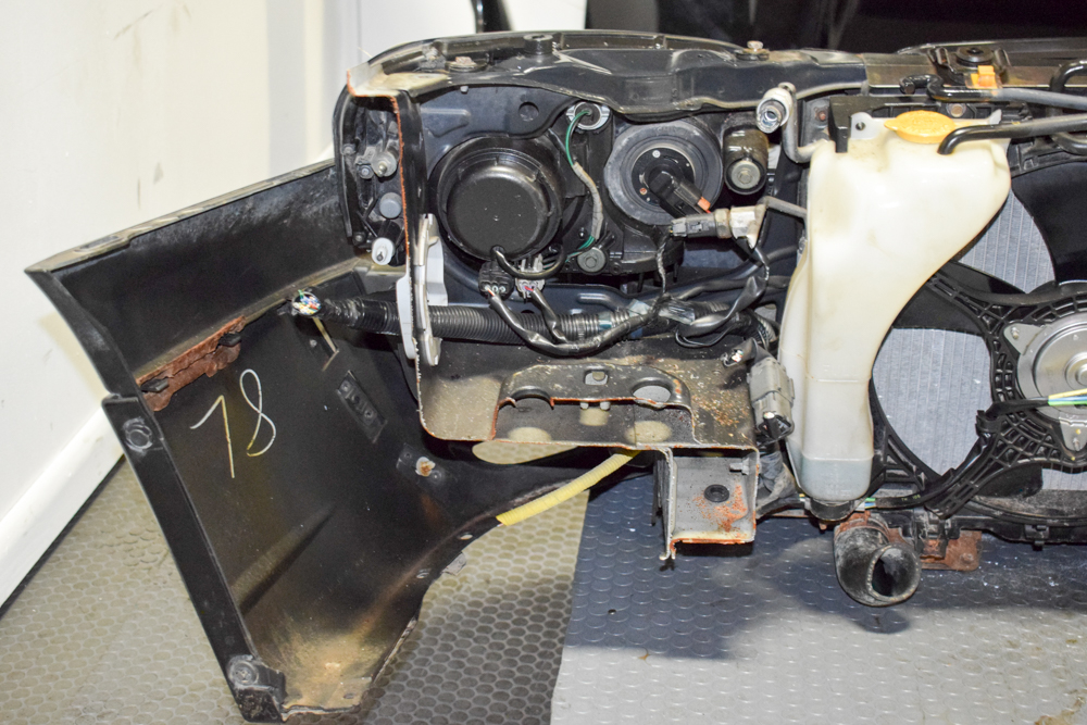 2004 2005 Subaru Impreza WRX GDB STI Sedan Front End Conversion With Blobeye HID Headlights For Sale - Image 12