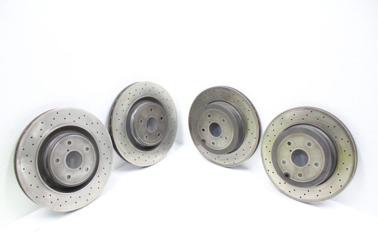 2018-2021 SUBARU WRX STI 6 POT FRONT & REAR BREMBO BRAKE CALIPERS KIT 8K MILES - Image 9