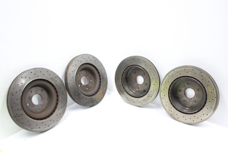 2018-2021 SUBARU WRX STI 6 POT FRONT & REAR BREMBO BRAKE CALIPERS KIT 8K MILES - Image 11