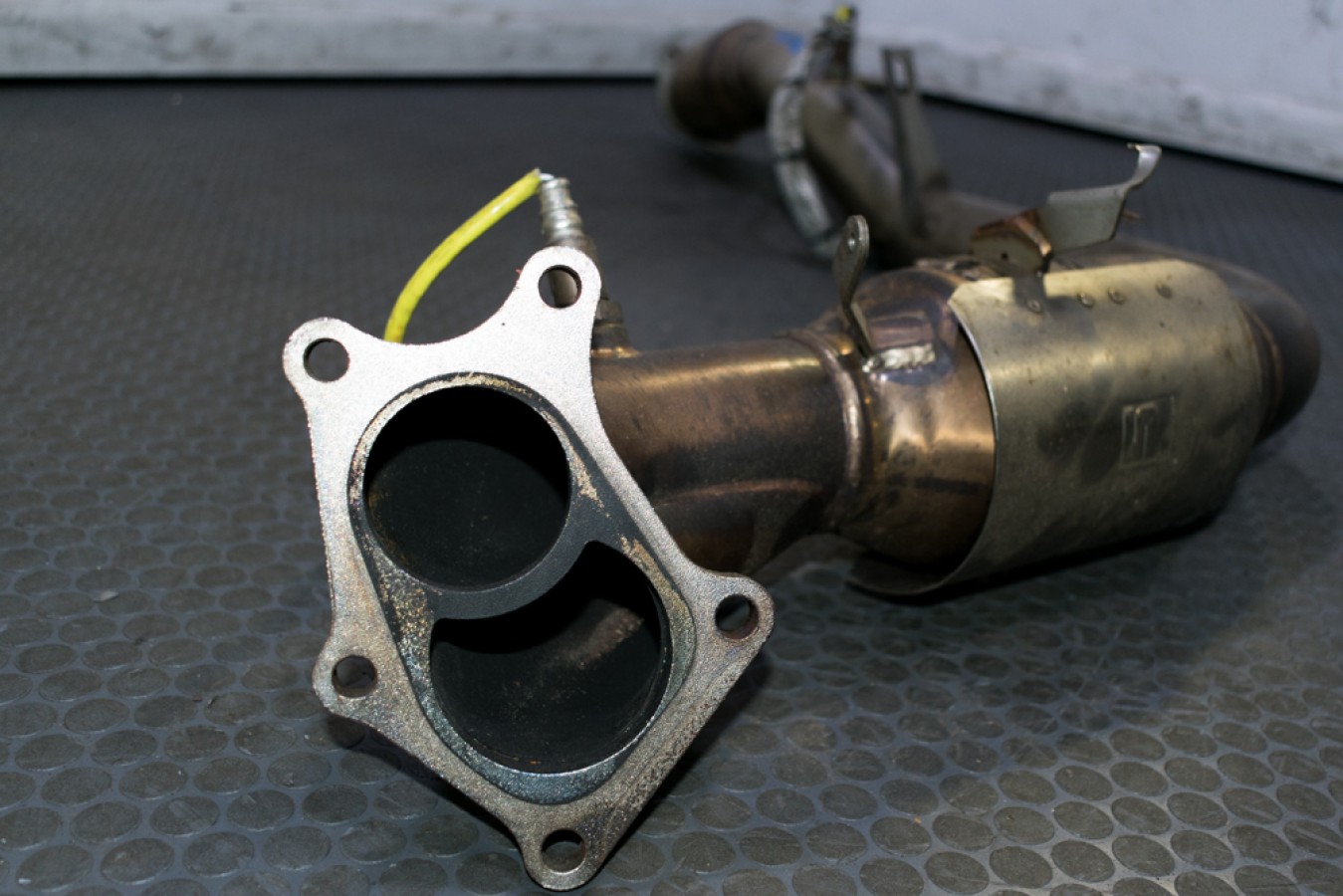 Used HKS Catted Twin Scroll Downpipe JDM Legacy EJ20X BP5 BL5 4th Gen - Image 4