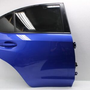 2015-2021 SUBARU WRX & STI REAR RH DOOR ASSEMBLY PASSENGER SIDE WORLD RALLY BLUE OEM