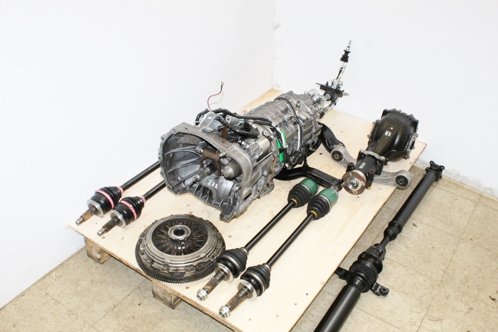 2021 SUBARU WRX STI 6 SPEED TRANSMISSION ASSEMBLY R180 DIFF AXLES 6MT SWAP 28K - Image 18
