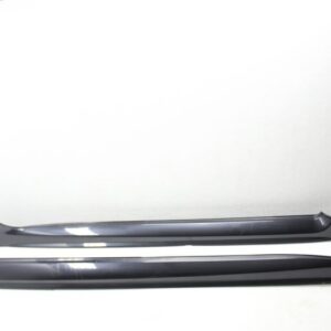 2015-2020 SUBARU WRX & STI SIDE SKIRTS ROCKER PANELS SET DARK GREY METALLIC DGM