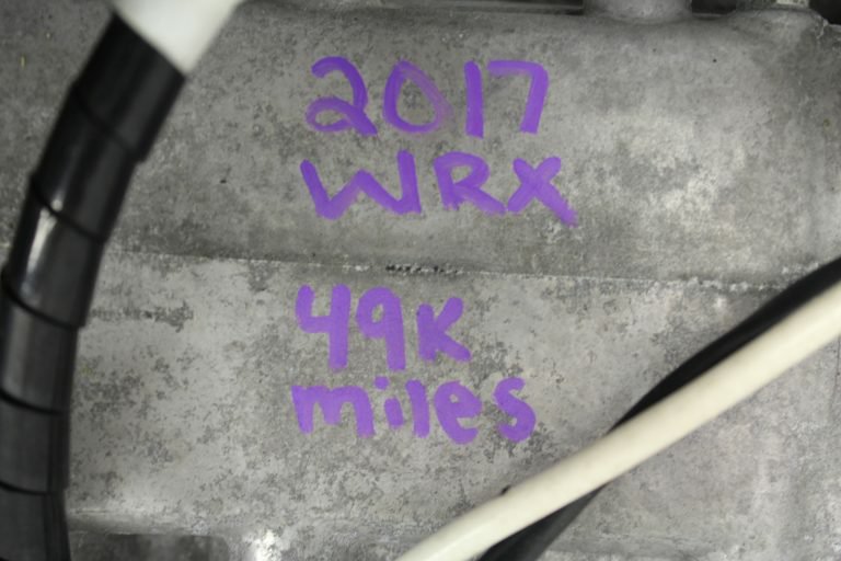 2015-2021 SUBARU WRX MANUAL 6 SPEED TRANSMISSION 6MT FA20DIT 2.0L OEM 49K MILES - Image 11