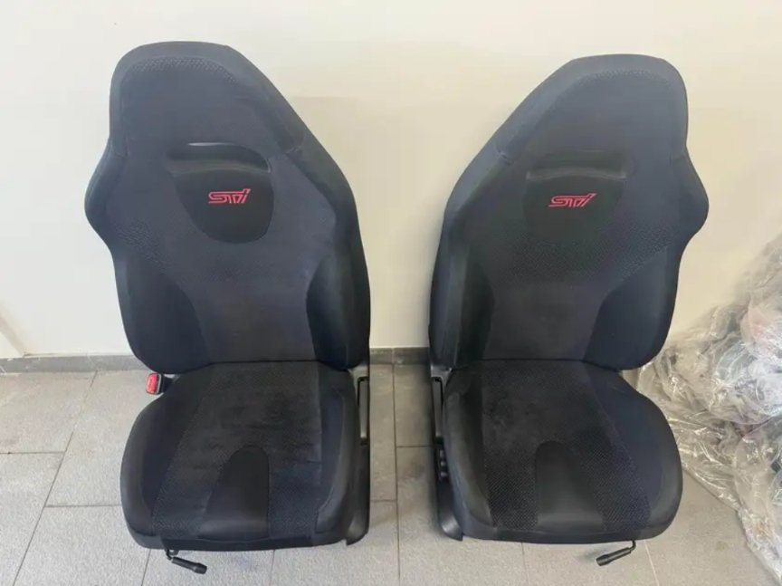 Rare JDM Subaru WRX STi Spec C V9 Front Driver & Passenger Seats RHD 2002-2007