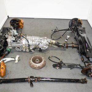 2002-2007 Subaru Impreza 6MT TY856WB1CA Transmission with Front A.P Suretrac LSD Full Swap Package for Sale.