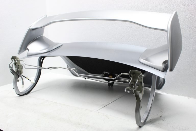 2015-2020 SUBARU WRX STI TRUNK LID DECK W/ SPOILER WING ISM SILVER OEM - Image 9
