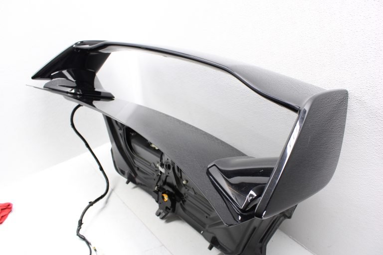 2015-2020 SUBARU WRX STI TRUNK LID DECK W/ SPOILER WING BLACK OEM - Image 4