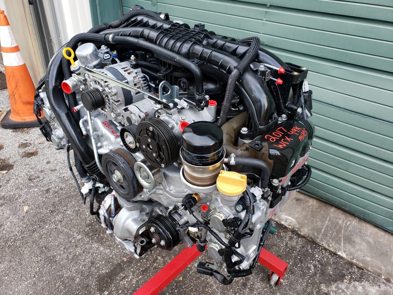 2015-2020 SUBARU WRX ENGINE MOTOR LONG BLOCK W/ TURBO FA20DIT 2.0L 49K MILES OEM - Image 3