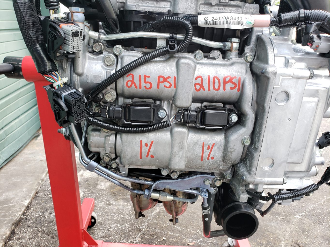 2015-2020 SUBARU WRX ENGINE MOTOR LONG BLOCK W/ TURBO FA20DIT 2.0L 49K MILES OEM - Image 4