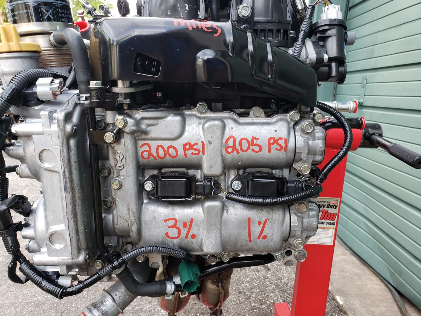 2015-2020 SUBARU WRX ENGINE MOTOR LONG BLOCK W/ TURBO FA20DIT 2.0L 49K MILES OEM - Image 5