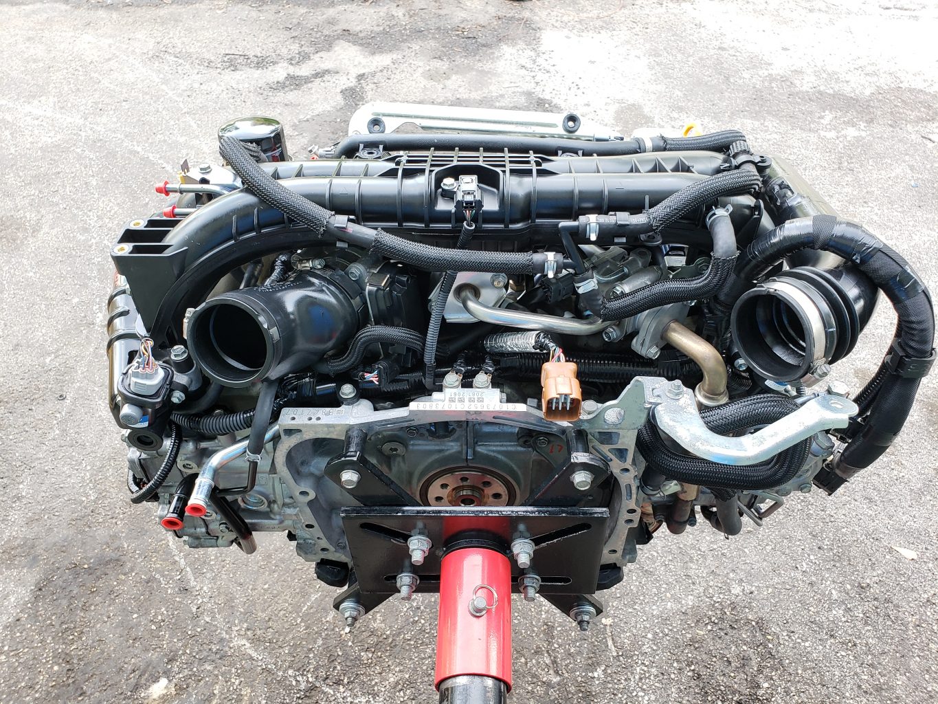 2015-2020 SUBARU WRX ENGINE MOTOR LONG BLOCK W/ TURBO FA20DIT 2.0L 49K MILES OEM - Image 6