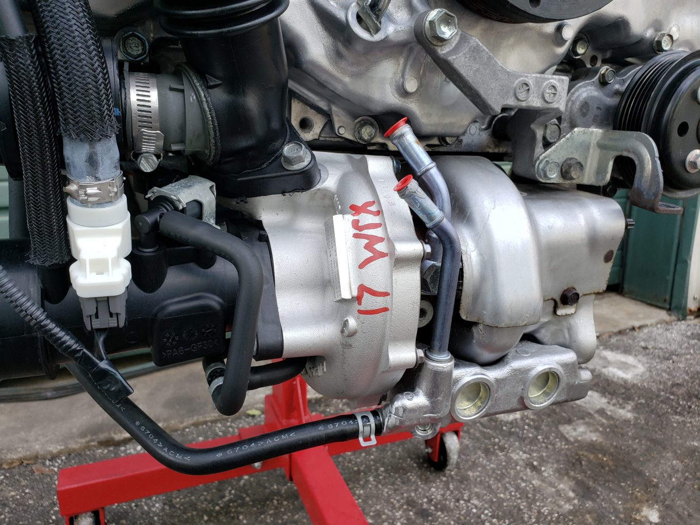 2015-2020 SUBARU WRX ENGINE MOTOR LONG BLOCK W/ TURBO FA20DIT 2.0L 49K MILES OEM - Image 9