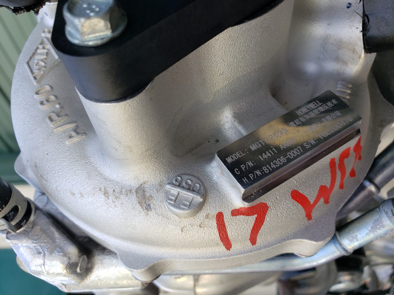 2015-2020 SUBARU WRX ENGINE MOTOR LONG BLOCK W/ TURBO FA20DIT 2.0L 49K MILES OEM - Image 10