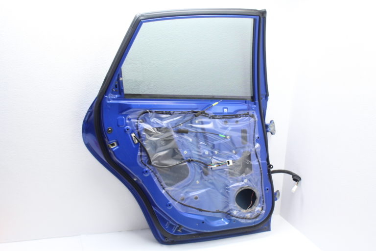 08-14 2008-2014 SUBARU IMPREZA WRX STI REAR LH DOOR DRIVER SIDE WRB BLUE - Image 3