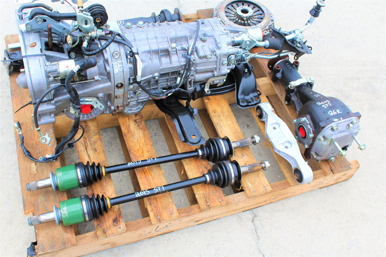 2015 Subaru Impreza WRX STI 6 speed Transmission Swap 26k Miles 6MT EJ257 (Direct bolt on package for 08-17 WRX) - Image 8