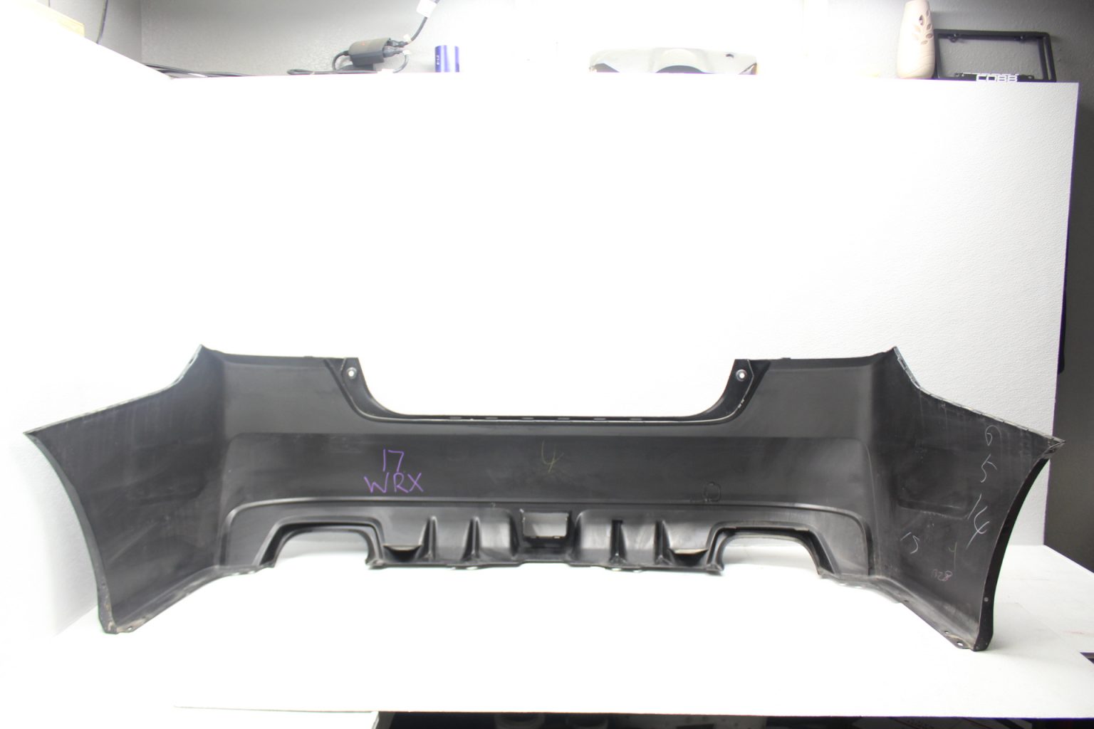 2015-2020 SUBARU WRX & STI REAR BUMPER COVER ASSEMBLY DARK GRAY METALLIC DGM OEM - Image 13