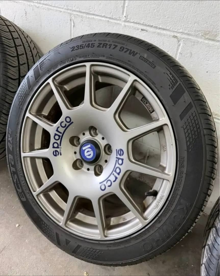 Sparco Terra Ralley wheels 17x7.5 5x114.3 - Image 3